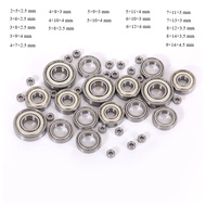 10/50pcs Small Bearings 2mm-9mm Bore 3x6x2.5 5x10x4  4x7x2.5 8x12x2.5 5x8x2.5mm  MR63 MR105 MR74 MR1