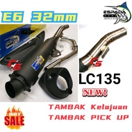 LC135 Exhaust Standard Cut E4 V5 E6 Espada 28MM 30MM 32MM