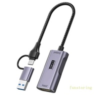 FUN USB3 0 Video Captures Card for 4K60Hz HDTV Input Sound Support PC Gaming Streaming and Conferenc