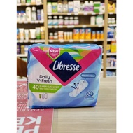 LIBRESSE SUPER SLIM PANTY-LINER 40S