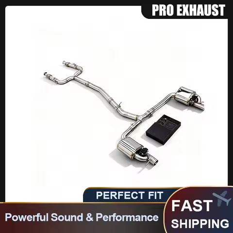 PRO High Quality Stainless Steel Exhaust System Catback for Benz W213 E43 AMG 3.0T Exhaust Pipe with