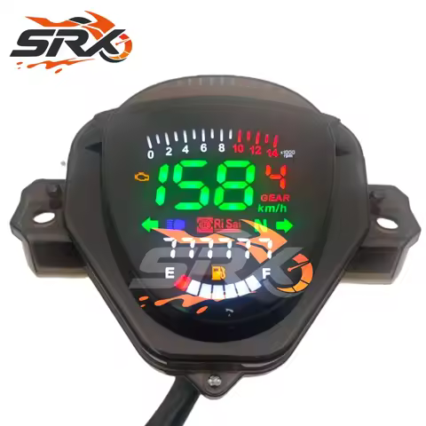 For Honda CUB 81 Supercub 50 110 Super Cub Digital Meter Assy new cub 81 halim round light LED Speed