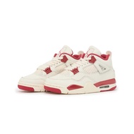 Ready Stock Air Jordan 4 “Valentine’s Day” Pale Ivory/Sierra Red/Tough Red HV0823-108