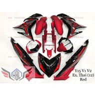 Y15ZR V2 EXCITER THAI BODY COVER SET (RED)