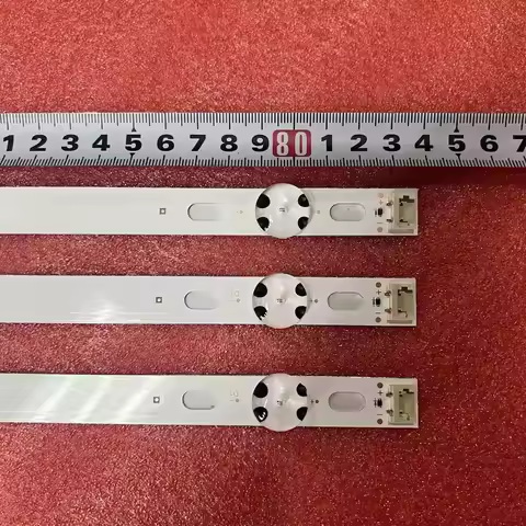 3 PCS 840mm LED Backlight strip For 43UH620V 43UH610T 43UH610A 43UH6100 43UH630V 43UH603V 6916L-2744