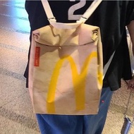 McDonald's 麥當勞紙袋潮流後背包