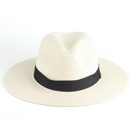 Adjustable Classic Panama Hat-Handmade In Ecuador Sun Hats for Women Man Beach Straw Hat for Men UV Protection Cap