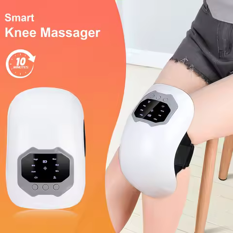 Wireless Smart Knee Massager Vibration Air Pressure Kneading Knee Massage Machine Electric Elbow Sho