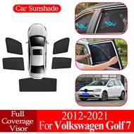 Car Sunshade For Volkswagen for VW Golf 7 Mk7 2012~2021 Magnetic Coverage Sunshade Sunscreen Car Win