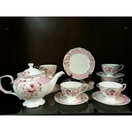 VANTAGE TEA SET 14PCS ROSE GERMANY