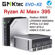 GMKtec EVO-X2 AI Mini PC AMD Ryzen AI Max+ 395 Radeon 8060S LPDDR5X 128GB 2TB PCIe4.0 SSD WIFI7 BT5.