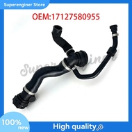 17127580955 Radiator Hose fo BMW 740i F01 740Li F02 2011-2012 L6 3.0L Upper Side