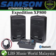 Samson Expedition XP800 8 Channel Mixer 800W 2 Way Speaker Portable PA System with Bluetooth (Expedi