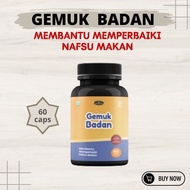 GEMUK BADAN ORIGINAL TAMBAH BERAT BADAN SEMULAJADI | UBAT GEMUK | VITAMIN GEMUK