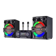 Active 2.0 Wooden 12 inch RPG light Speaker 2.0 Active  computer  PA Amplifier speaker
