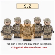 Swat army assembly toy, military assembly model - SJZ Soldier No.596
