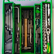 TEKIRO Tool box Set 72pcs Tekiro Mekanik Toolbox Set Besi 3 Susun 72pcs ST-TB1944