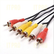 PRO🏠Audio 3 RCA to 3 Rca Cable 3 to 3 rca 1.5meter
