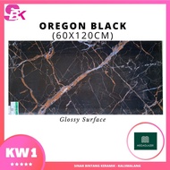 Terlaris Granit Ruangan 60X120 Oregon Black