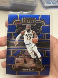 $30 Panini NBA Basketball Card 球星卡 Select Lakers Lebron James Blue