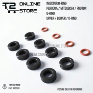 T2 TOYOTA / MITSUBISHI / PERODUA INJECTOR SEAL O-RING UPPER OR LOWER AND O-RING