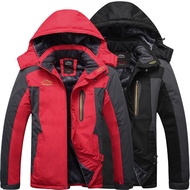 Jaket Luaran Jaket Memancing Luaran Lelaki Saiz Besar Musim Sejuk Kalis Angin Tahan Sejuk Jaket Kemb