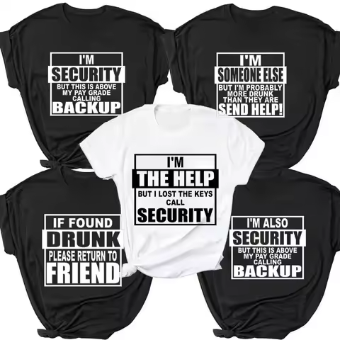 Women T-shirts If Found Drunk Please Return To Friend Group Shirts Drunk Party Tshirts Girls Trip Te