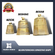 Brass Cow Kluntung Cow Rattle/ Cow Bell/