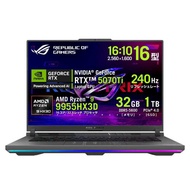 ASUS エイスース　ゲーミングノートパソコン ROG Strix G16 [ 16型 / Win11 Home / Ryzen 9 / メモリ32GB / SSD1TB ] エクリプスグレー　G61