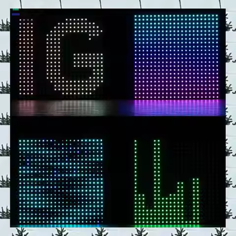 ABLG 2X SP801E Wifi Art-Net LED Controller LED Matrix Panel Module WS2812B WS2811 Light Strip Wirele