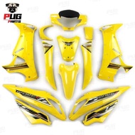 Sepaket Cover Body Bagian Halus Motor Honda Supra X 125 Lama 2005-2006