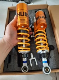 shockbreaker Ohlins Shock belakang klick samping Aktif Tabung Atas 340mm 320mm Rx King Supra Tiger W