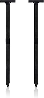 Fiberglass Rod Stakes for Yard Signs, 37 Inch Yard Sign Stakes, Suitable for Yard Metal Signs with a