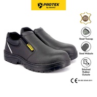 PROTEK 100%Genuine Leather Safety Shoes  SFA755J2/ SFA755A2-E-Clearance Steel Toecap & Midsole/Safet