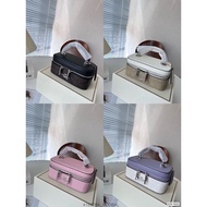 High Quality Actual Shooting C0A0H Box Cosmetic Genuine Leather Crossbody Shoulder Fashion Female Ba