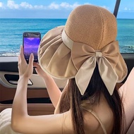 Version Spring Summer Face Small Eaves Sunscreen Wind Show Hat Bucket 04 Big Korean Eaves Sun Hat Bi
