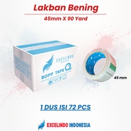 1 Box of 72 Pcs Packing Duct Tape 2 inch 45mm x 90 yards (Strong Glue Sealer, Not Easy to Break)