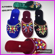 ALPOMBRA house slipper Closed toe abuloryo for women