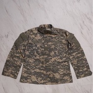 美軍 公發 米灰色 數位迷彩 長袖軍服 薄外套 03款