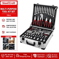 187 Pcs Tool Set Heavy Duty Tools Box Set Original Tool Box Set Tools Set For Motorcycle Total Tool 