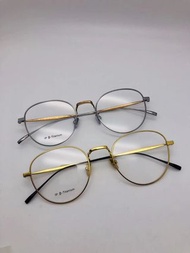 round titanium frame eyeglasses 平光眼鏡