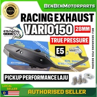 VARIO150 VARIO 150 RACING E5 EXHAUST PIPE EJOS EXZOS PIPE EXJOS PIPE 100% ORIGINAL ESPADA TRUE THRU 