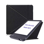 Suitable for Kobo Libra H2O E-Book Protective Leather Case N873 Transformers Protective Case DWGX