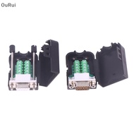 [RUI] DB9 Serial Adapter RS232/485/422 Connector Male Female 9 Pin Breakout Terminals Connector 21-2