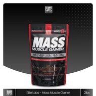 ELITELABS USA MASS MUSCLE GAINER 2 LB | Build Bulking Body Weight Muscle Mass Weight Gain Elite Labs