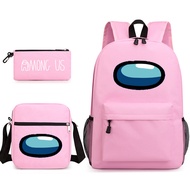 2026 New Style Game among us among us Space Werewolf Kill Student Schoolbag Backpack Small Shoulder 