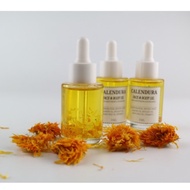Calendula Face Oil with Frankincense Myrrh Essential Oils, 30ml [Anti-aging; Skin brightening]