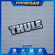 Emblem timbul roof box mobil / stiker roof box / emblem thule / emblem yakima / emblem whale carrier