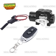 Mini Metal Simulated Winch With Wireless Remote Winch For MN WPL TRX4M