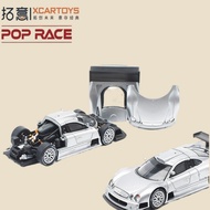 POPRACE 1:64 Mercedes-Benz CLK-GTR Diecast Car Model for Boys & Collectors